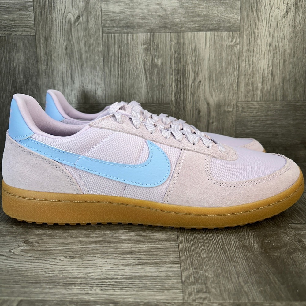 Nike Field General 82 Womens 12 Lavender Blue Suede Mesh Gum Sole NEW HJ6000-500